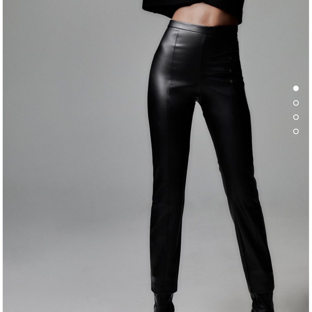 🌸5/$40🌸 NWT Faux Leather Leggings Zara